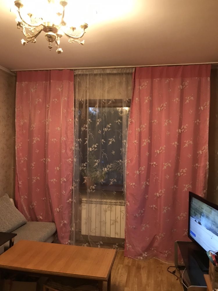 Шторы  с двойной тюлью.