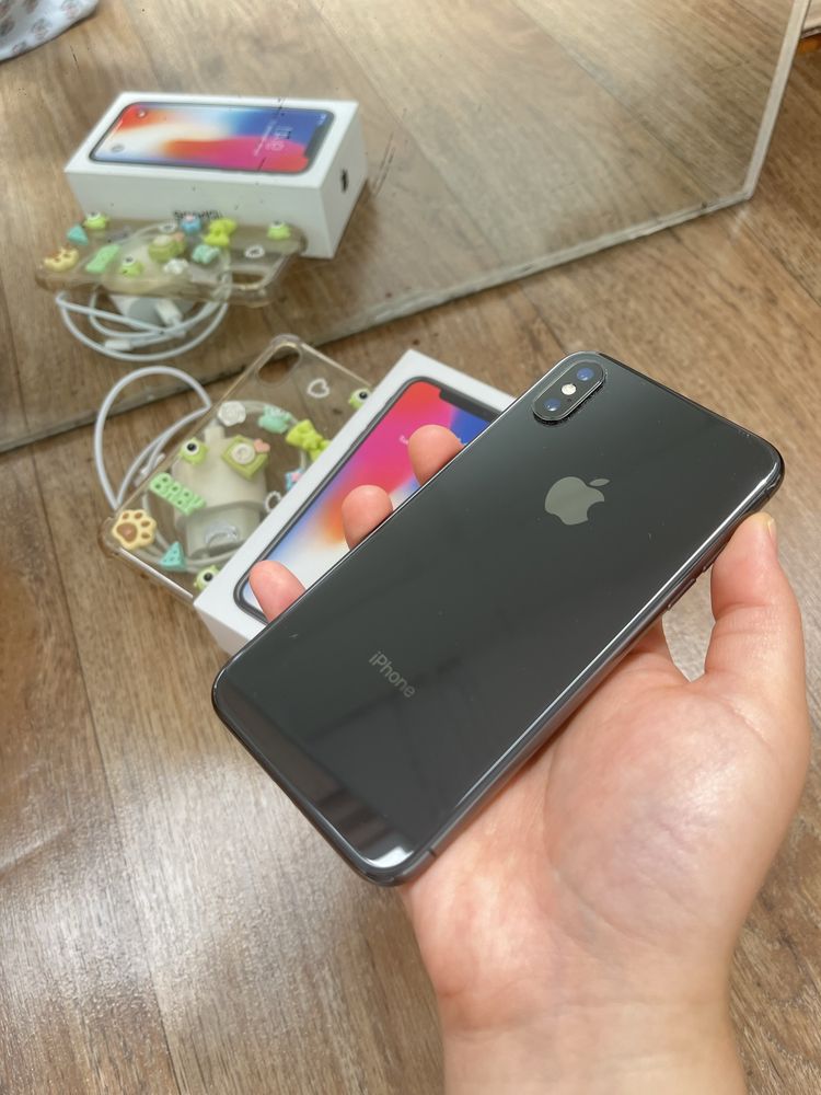 iPhone X 64gb 85% В идеале полный комплект