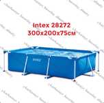 ДОСТАВКА Intex 28272 каркасный бассейн 300x200x75 см + доставка