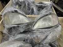 W163 ML320 галогенный фары до рестайлинг авторазбор мерседес бу запчас