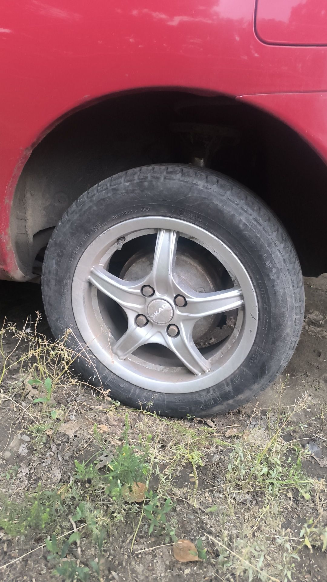 Продам диски 14 с резиной 5 шт