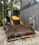 Услуги JCB 3CX Экскаватор погрузчик 3в1 ямобур Алматы. Алматинская обл