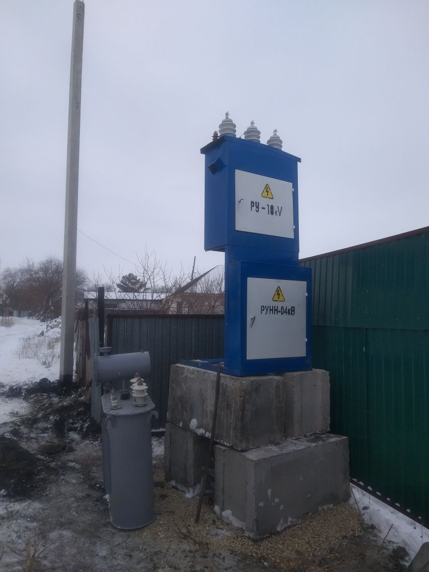 Установка Трансформатор 10/0,4кВ допуск есть цена договорная
