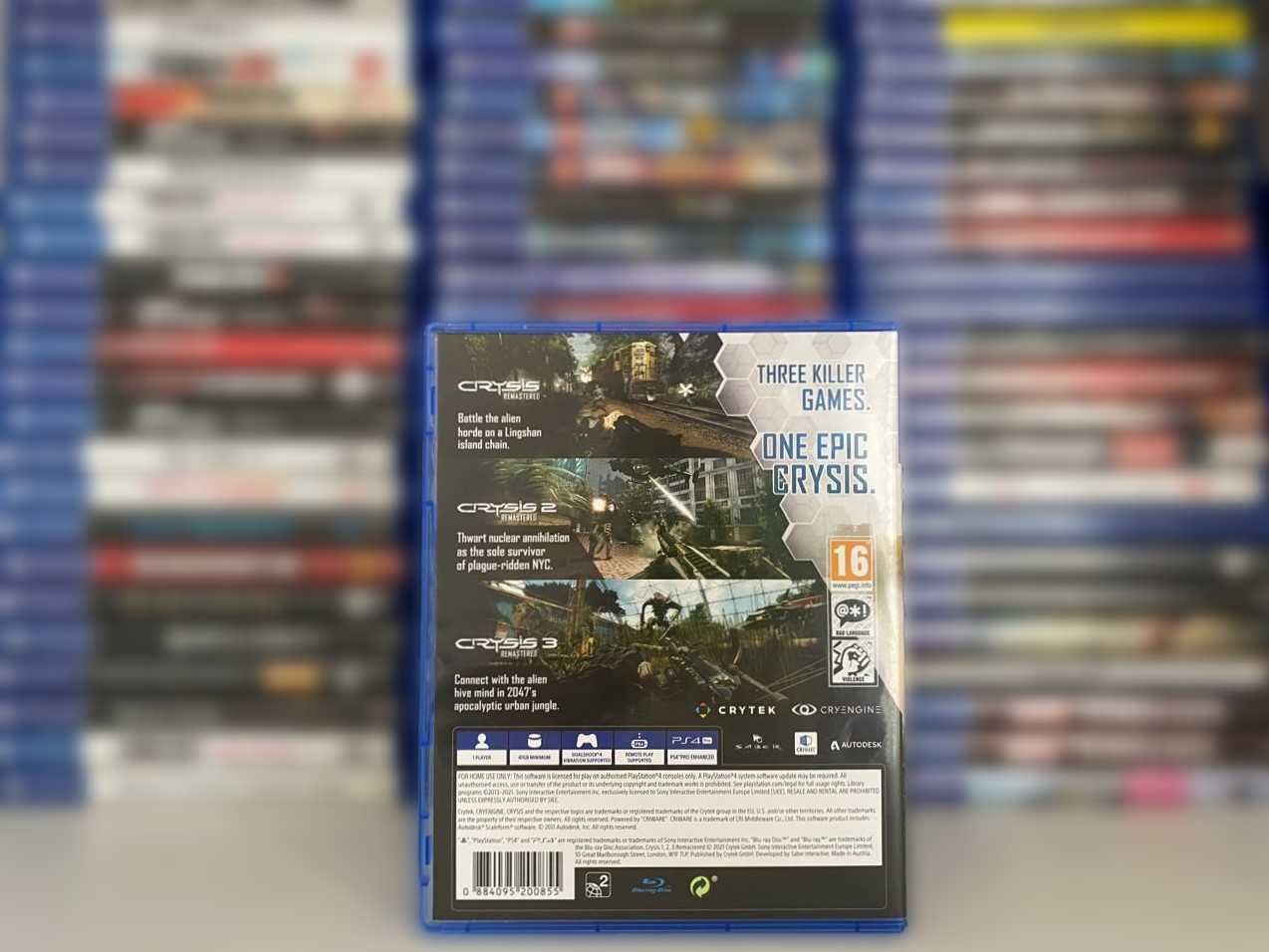 Crysis Remastered Trilogy PS4/PS5 Большой Выбор Игр