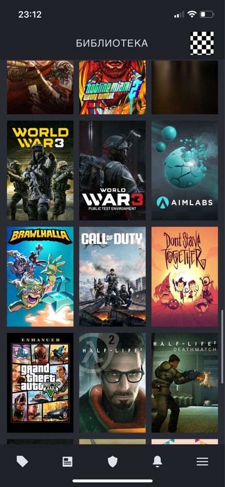 Steam аккаунт с многими играми