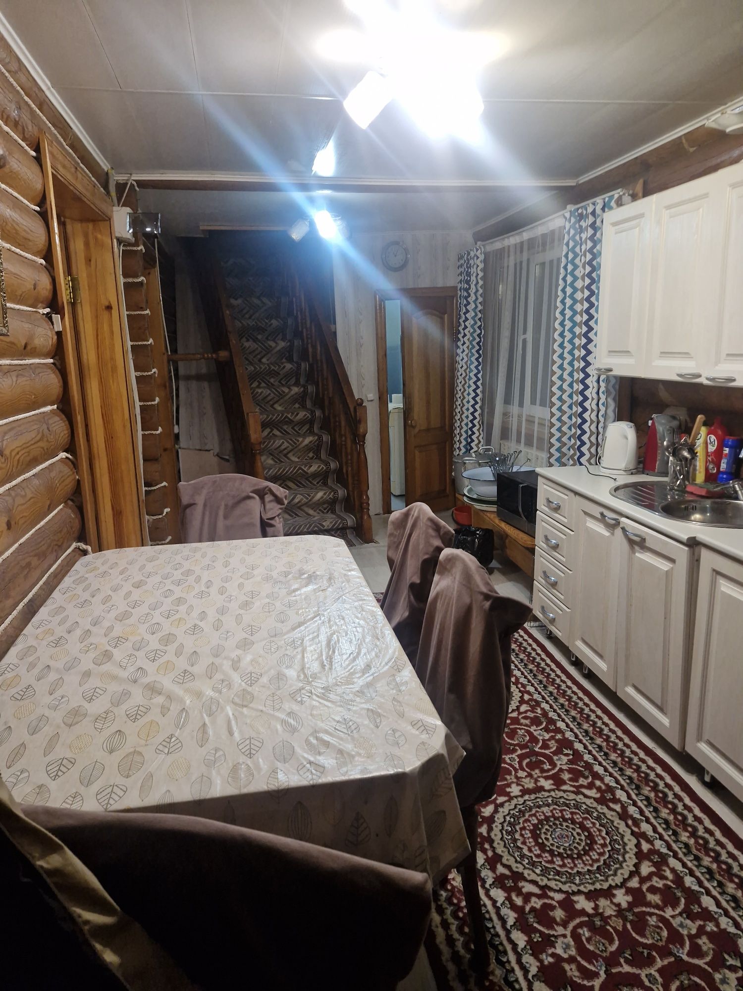 Сдам бревенчатый коттедж в центре поселка Бурабай!
