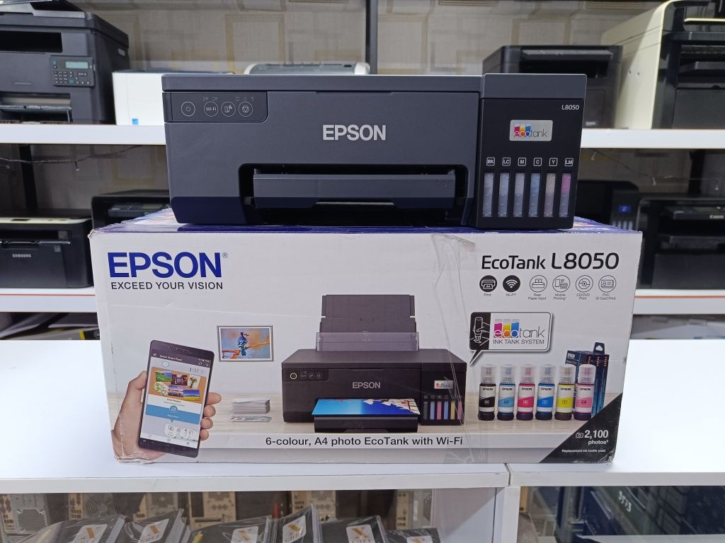 Epson L8050. Цветной принтер