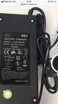 зарядка DC 54.6V 2A для самокатов велосипедов с аккумулятором на 48v