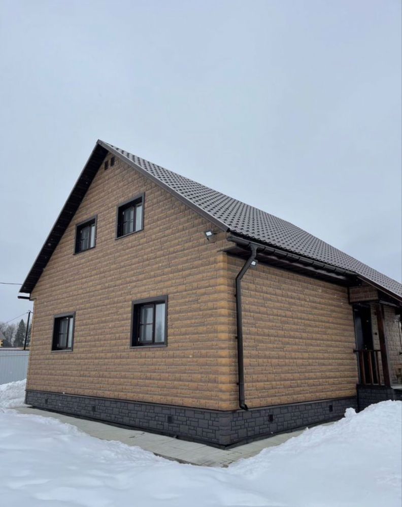 Фасадные работы,отделка сайдингом