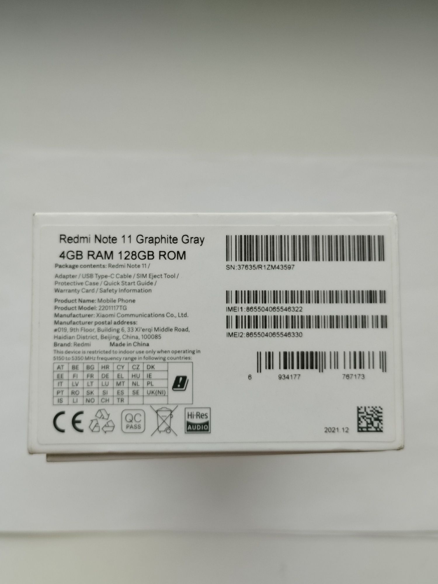 Продам смартфон Xiaomi Redmi Note 11
