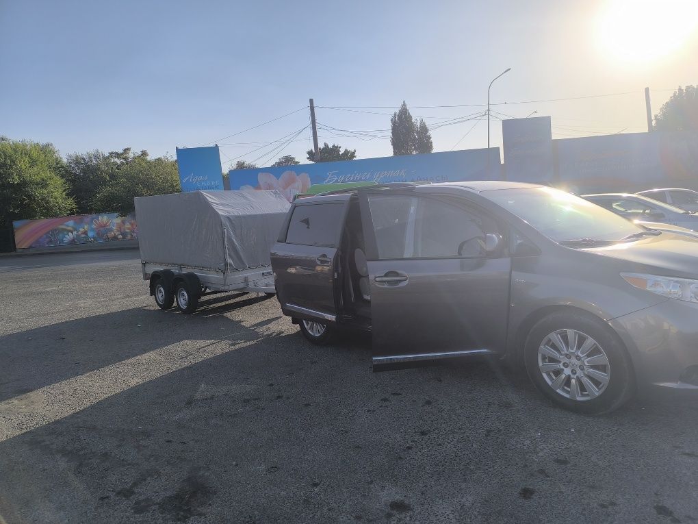 Прицеп 2 моста новый