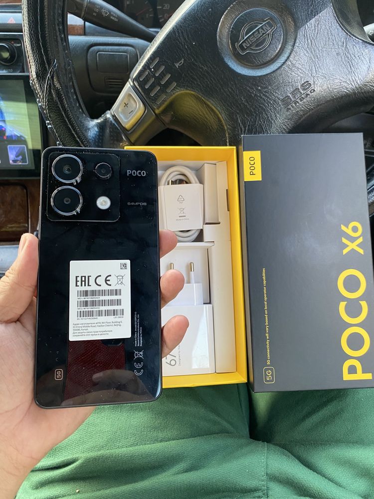 Poco x6. 5G. Новый. 12/256
