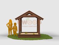 Детская песочница\песочница\песочница для детей\песочница Uwood