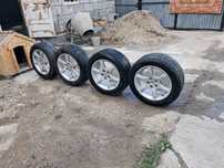 Продам титановые диски всесезонка, бу 4 шт 17