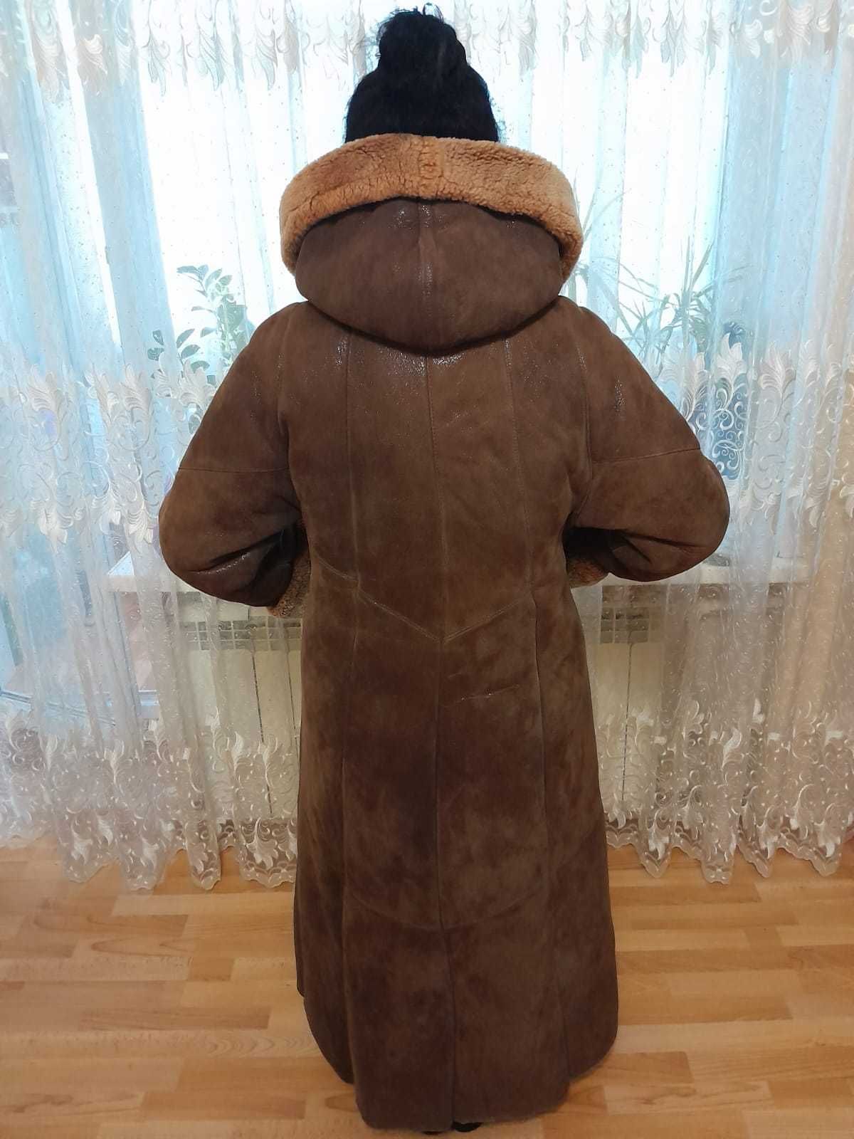 Натуральная дублёнка, размер 48-50