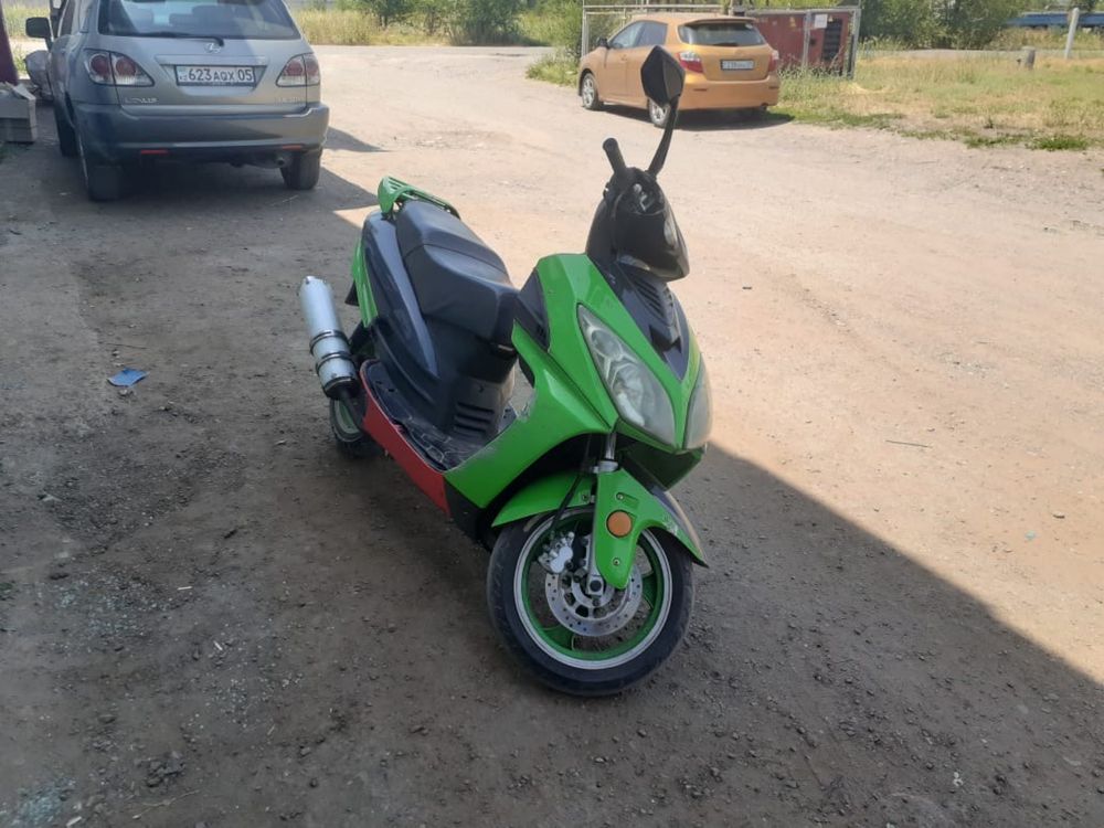 Мотоцикл в хорошем состоянии