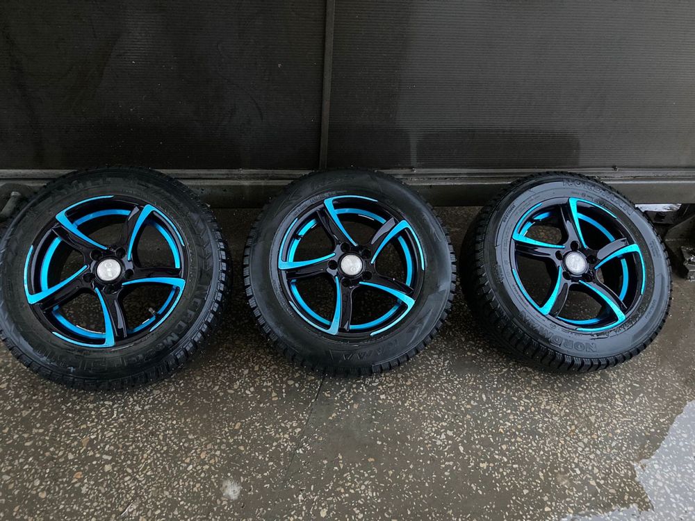Автошины с титановыми дисками