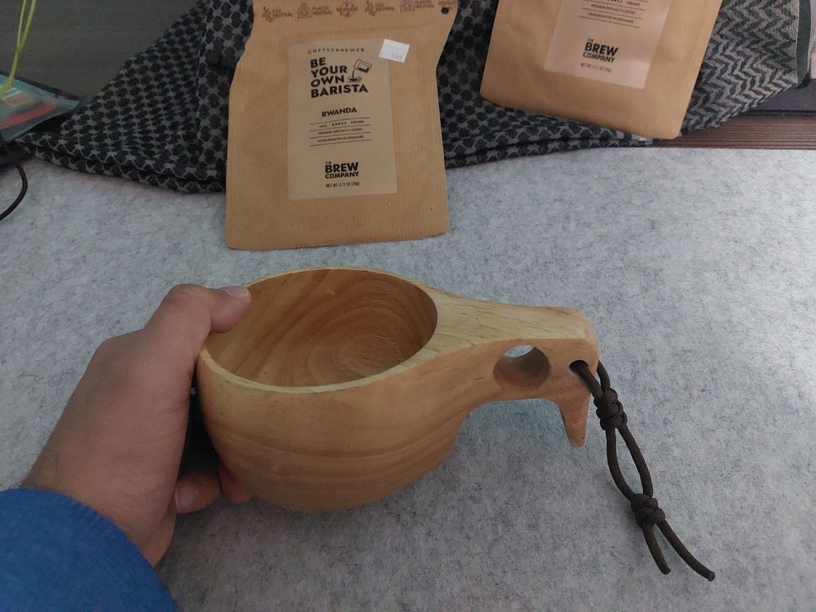 Кукса кружка из дерево Fire Maple Bushcraft Wooden