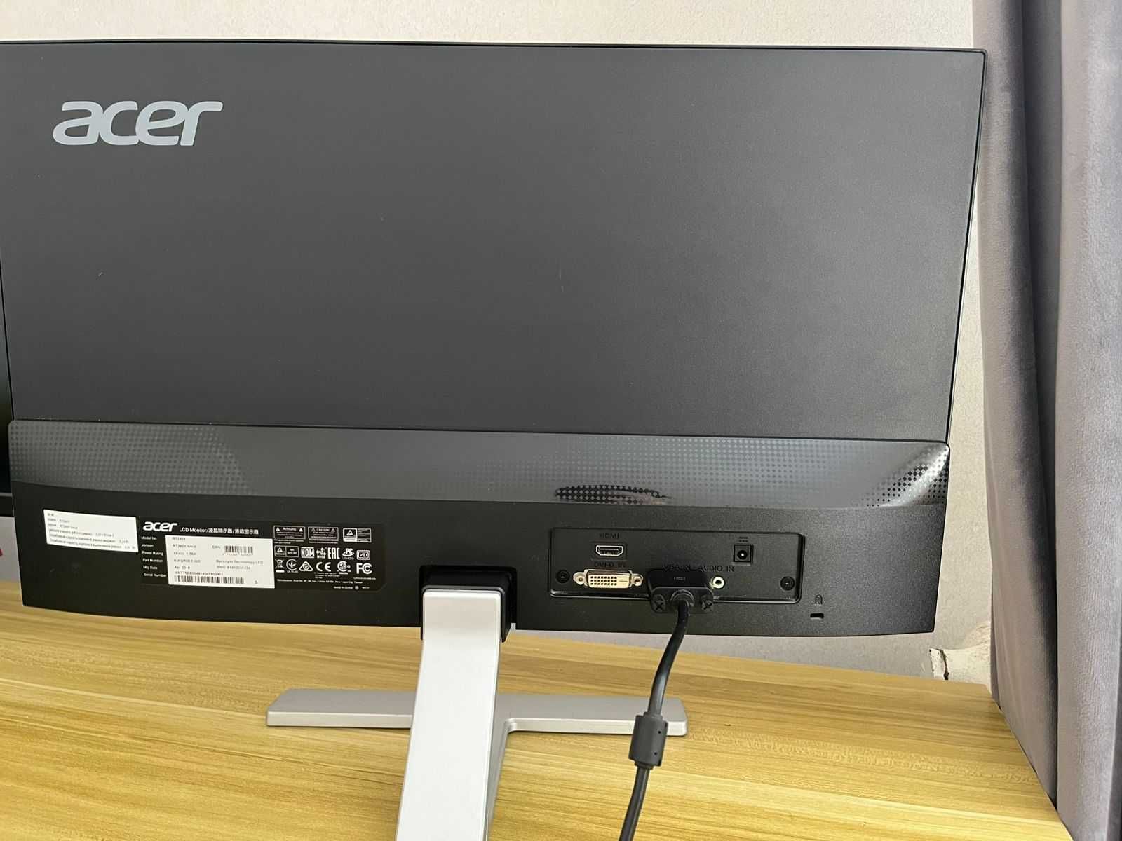 Срочно Продам монитор Acer, диагональ 24, даю гарантию.