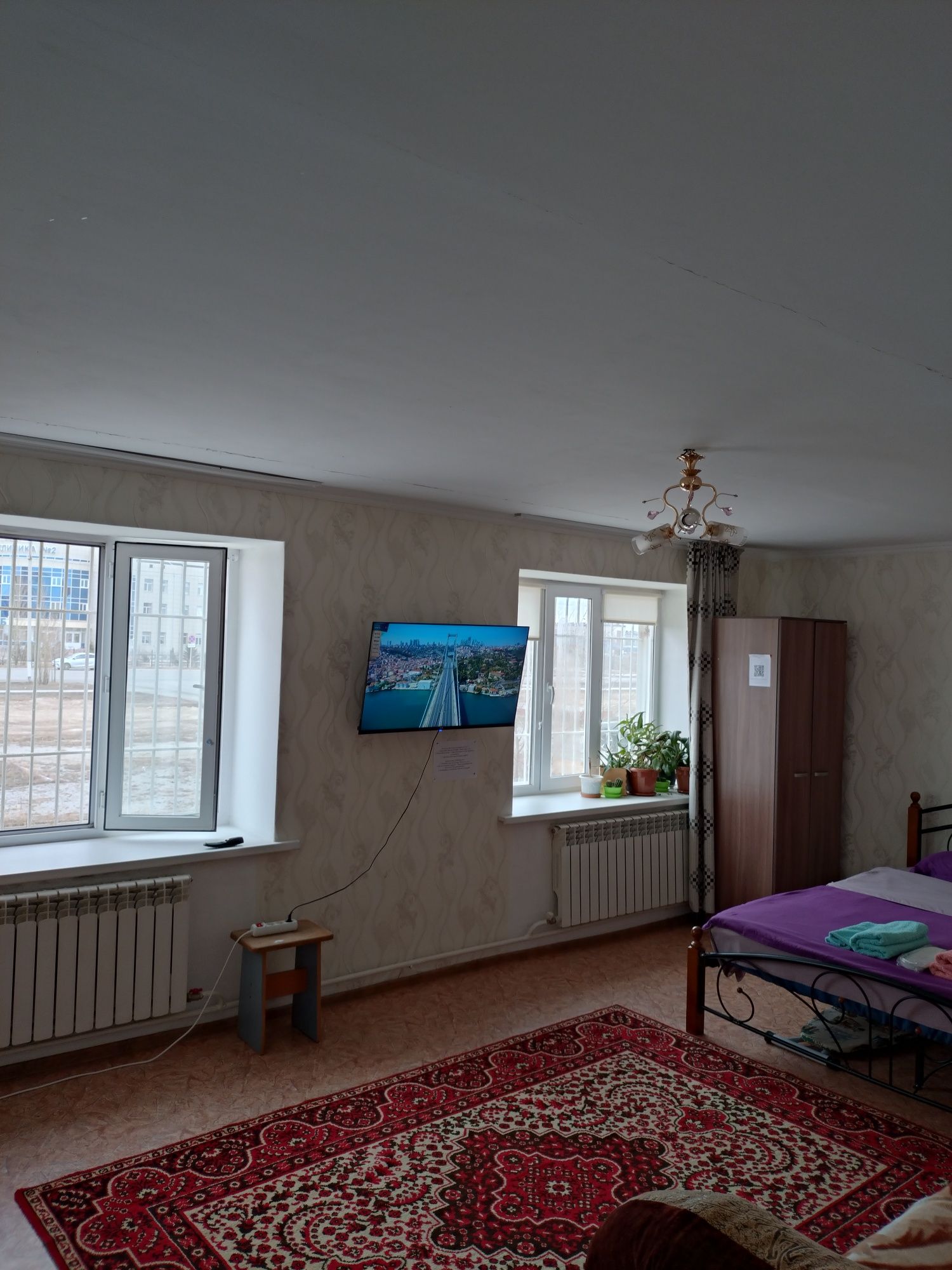 Посуточно 1 ком. кв. 1 этаж. Каспи Ред.
