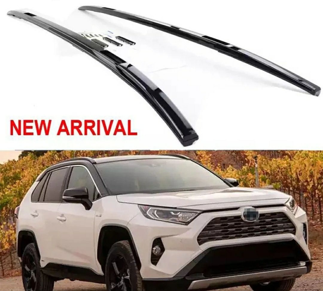 Рейлинги Рав 4, 2021год, багажник на крышу, релинги Rav4, автобокс