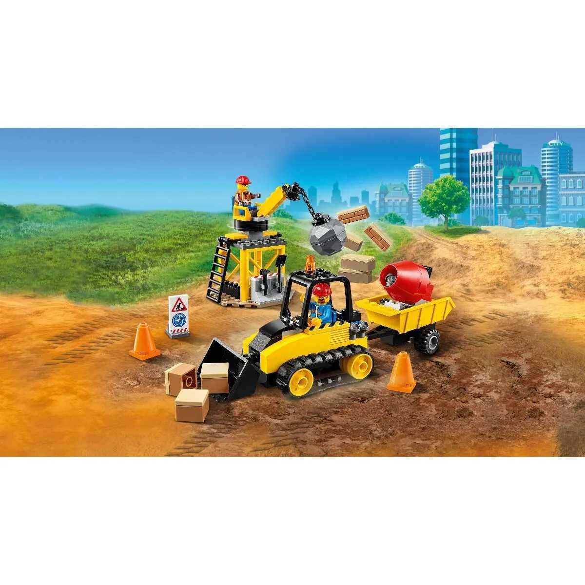 LEGO CITY 60252 Строительный бульдозер Новый ОРИГИНАЛ