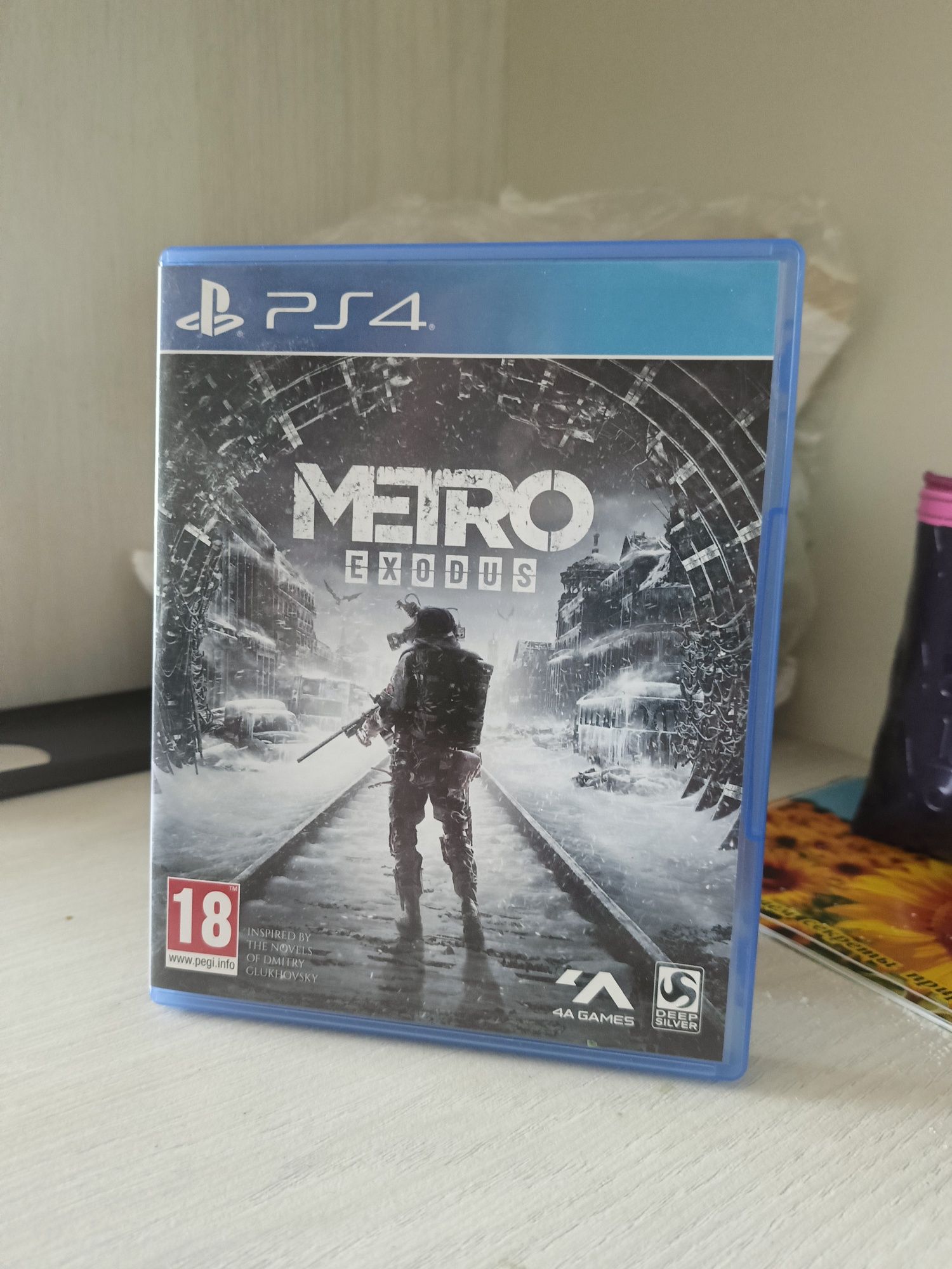 Диск на playstation 4 Metro