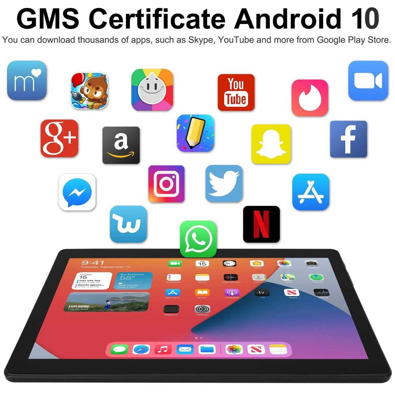 Детский планшет 10.1 дюймов диагональ память 2GB/32GB игрушка подарок