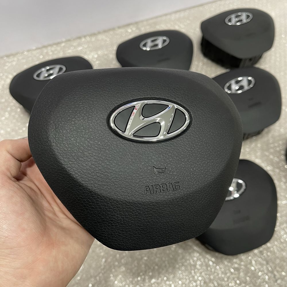 Hyundai Santa Fe подушка безопасности руля (крышка) Аирбаг AirBag