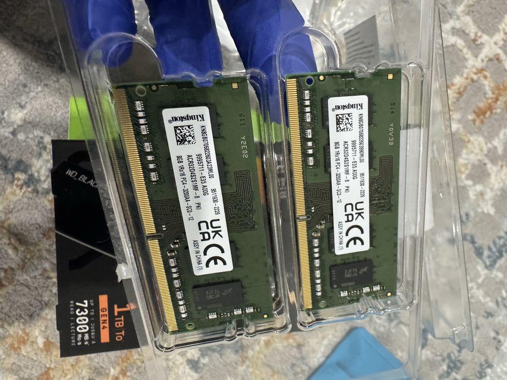 Продается ОЗУ Kingston 16GB DDR4 3200 SO-Dimm