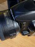 Фотоаппарат Nikon D3100 + объектив 35 мм