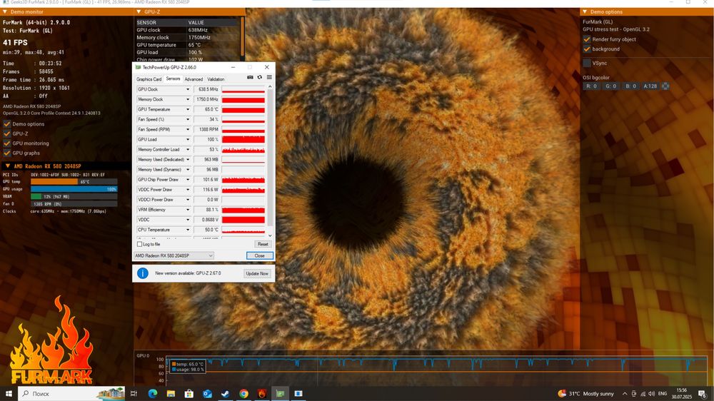 Системный блок i3 9100F/RX 580 8Gb