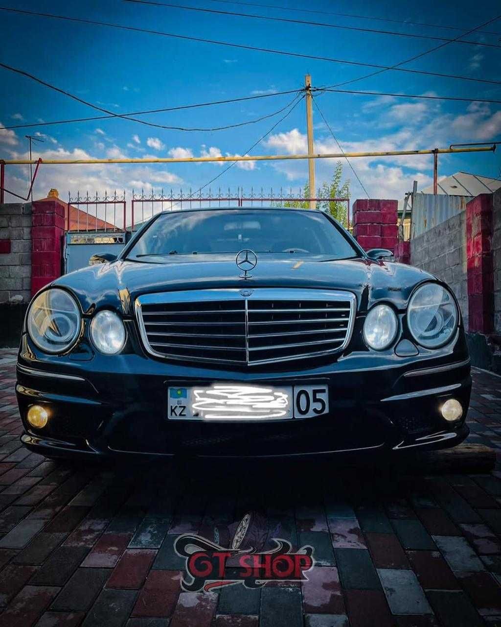 Обвес AMG/Black Bison на Mercedes W211 Бампера, пороги, губы, спойлера
