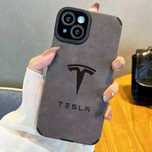 Чехол на iPhone 14 Pro Max - Tesla