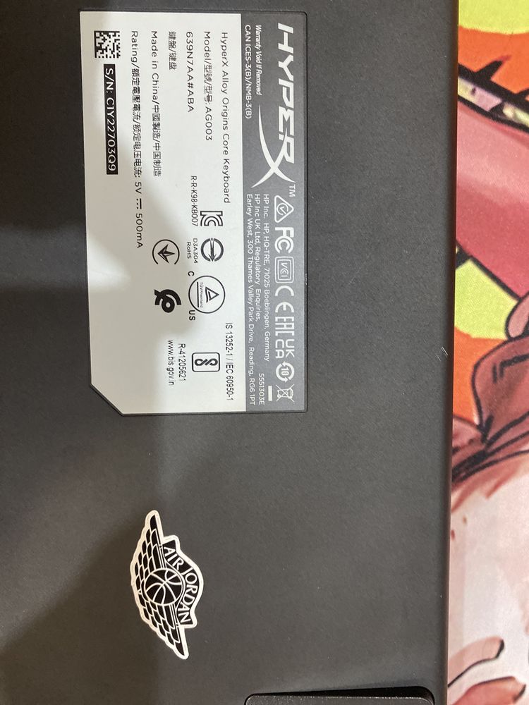 HyperX alloy origin core продам