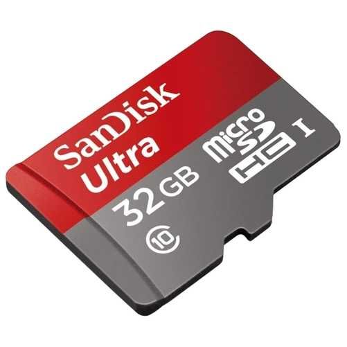 Карта памяти microSD SanDisk Ultra (Class 10) флешка
