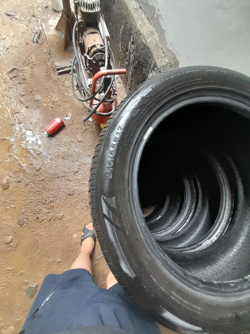 215/55/17 бу резина