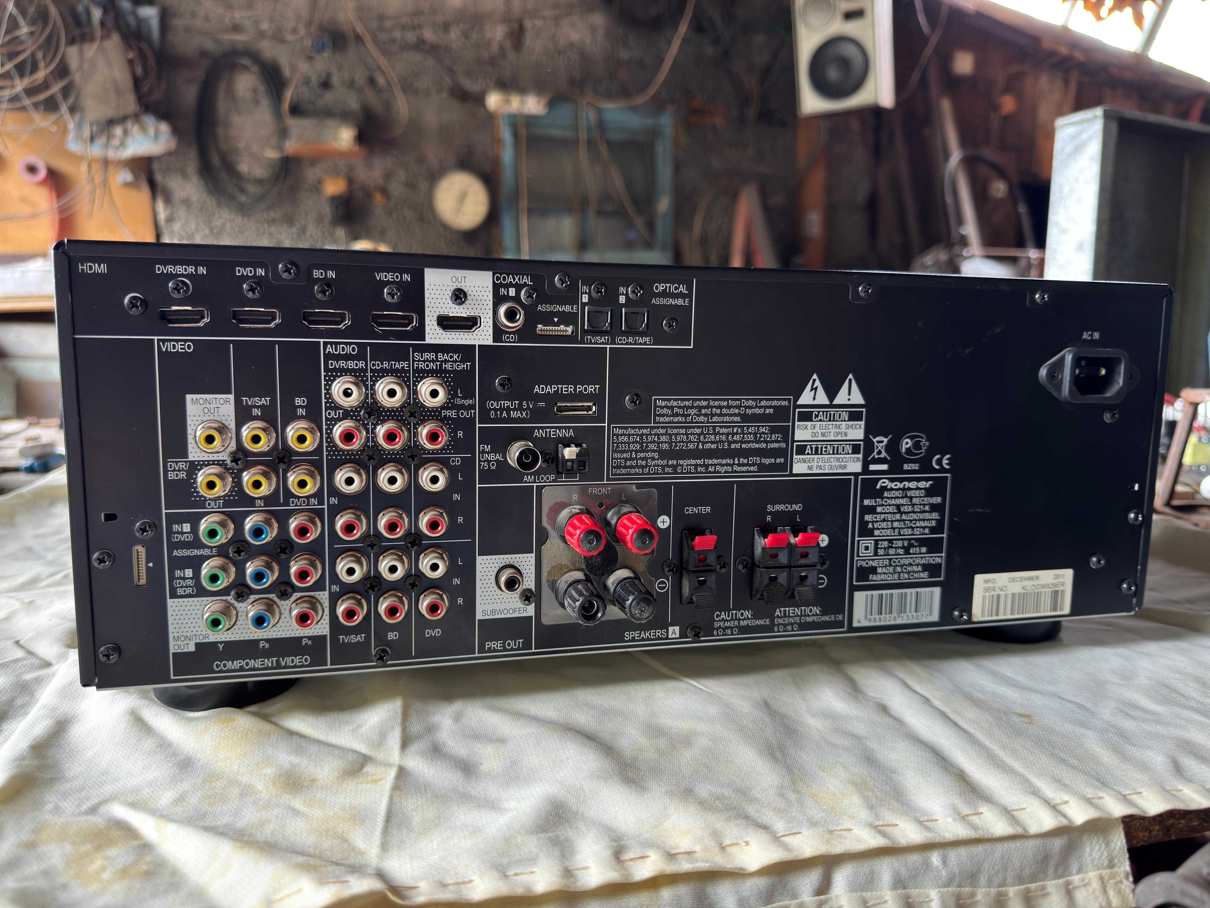 Pioneer vsx 521k