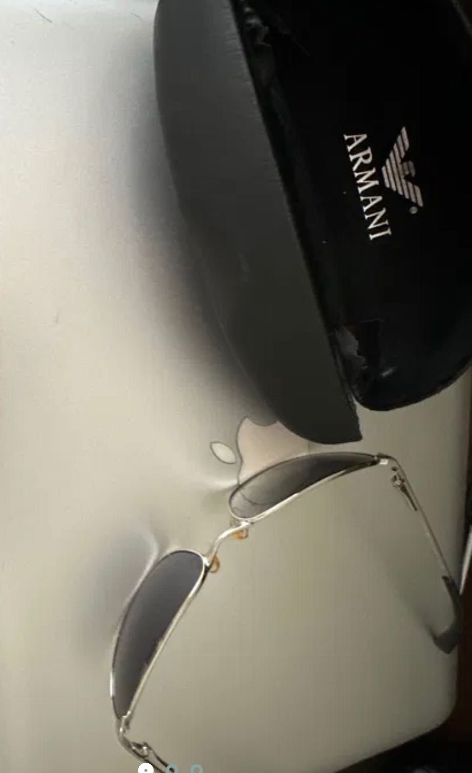 ОБМЕН - очки Ray Ban и Armani оригинал как новые