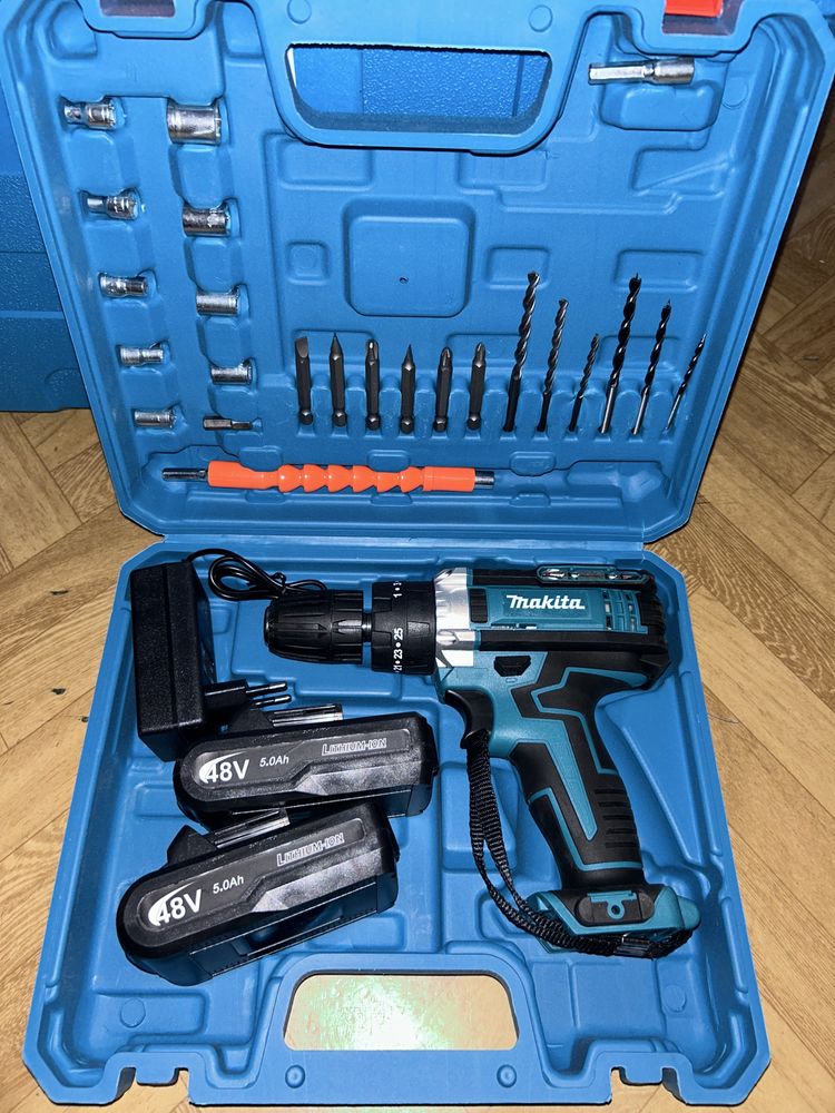 Шуруповерт Makita 48V Вольт Набор 2 Акб оптом