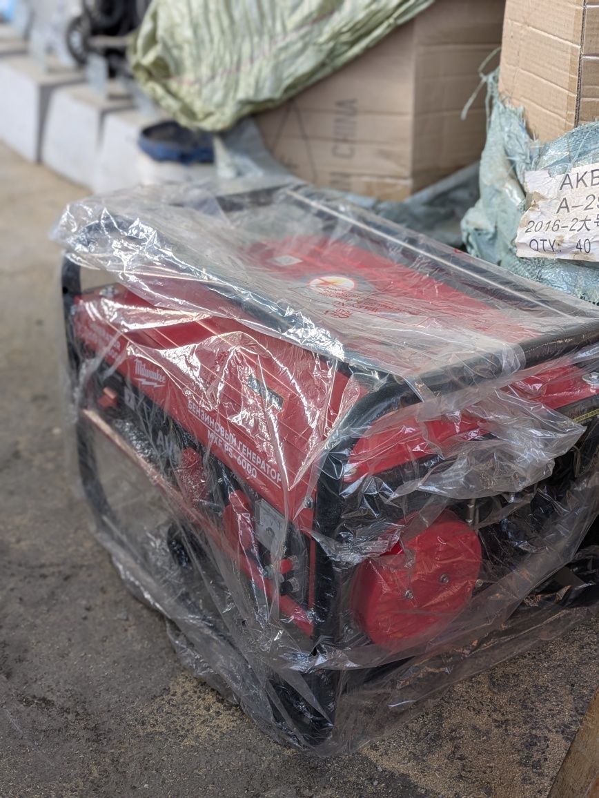 Бензиновый генератор Milwaukee 6 кВт