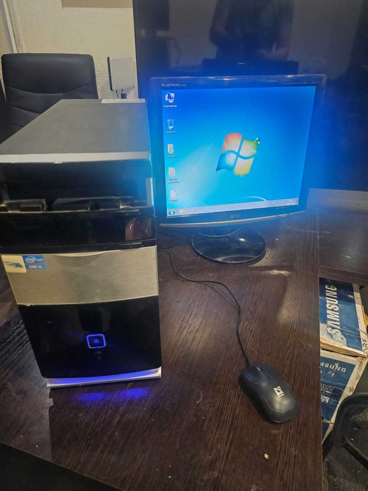 игровой офисный компьютер системный блок acer i5 монитор принтер мфу