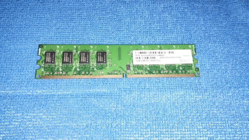 Озу на DDR2-800mhz 2гб