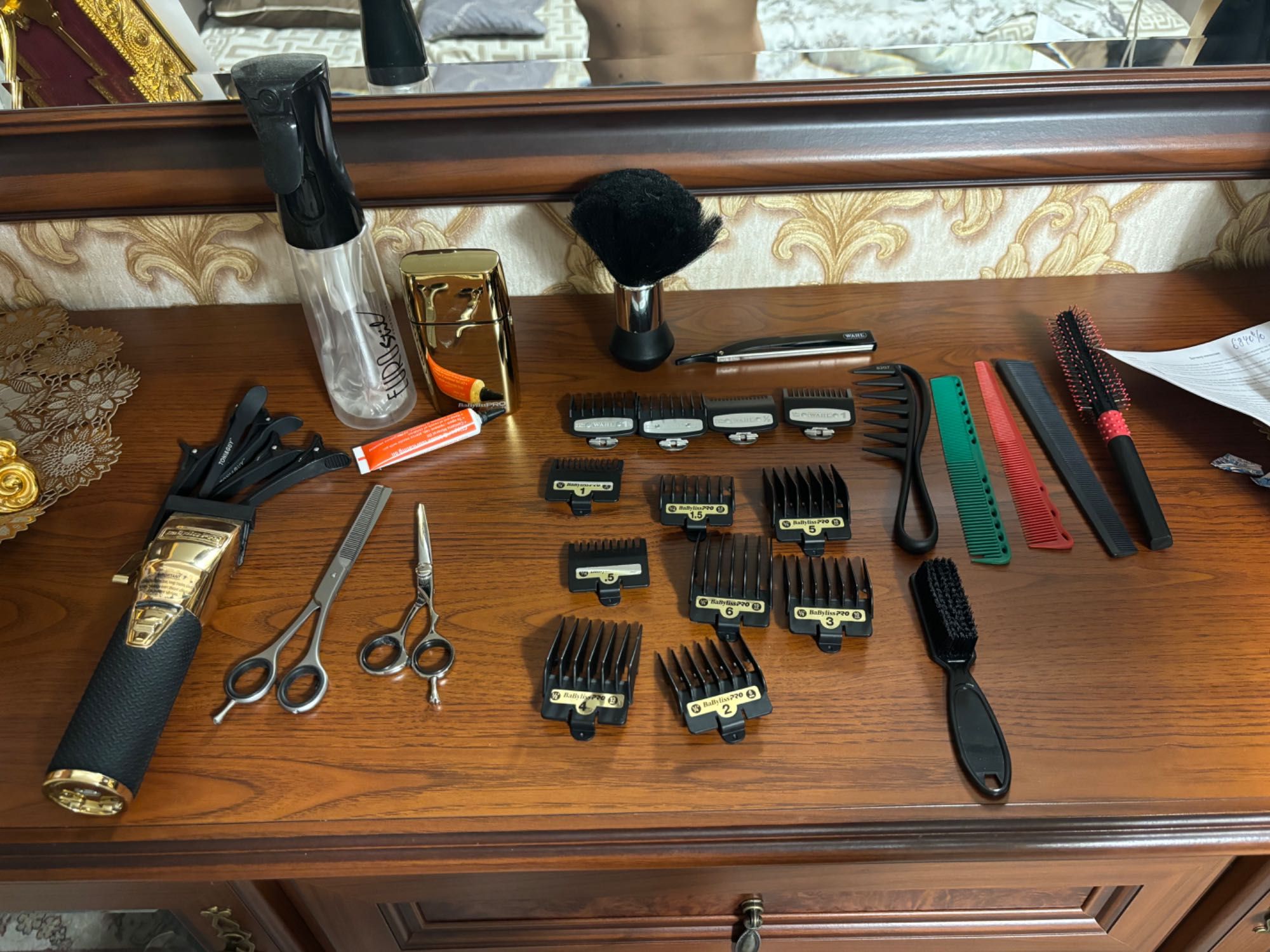 Машинка для стрижки волос Babyliss Pro FX Boost + GOLD