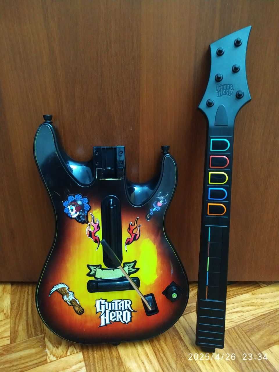 Xbox 360 Guitar Hero беспроводная гитара