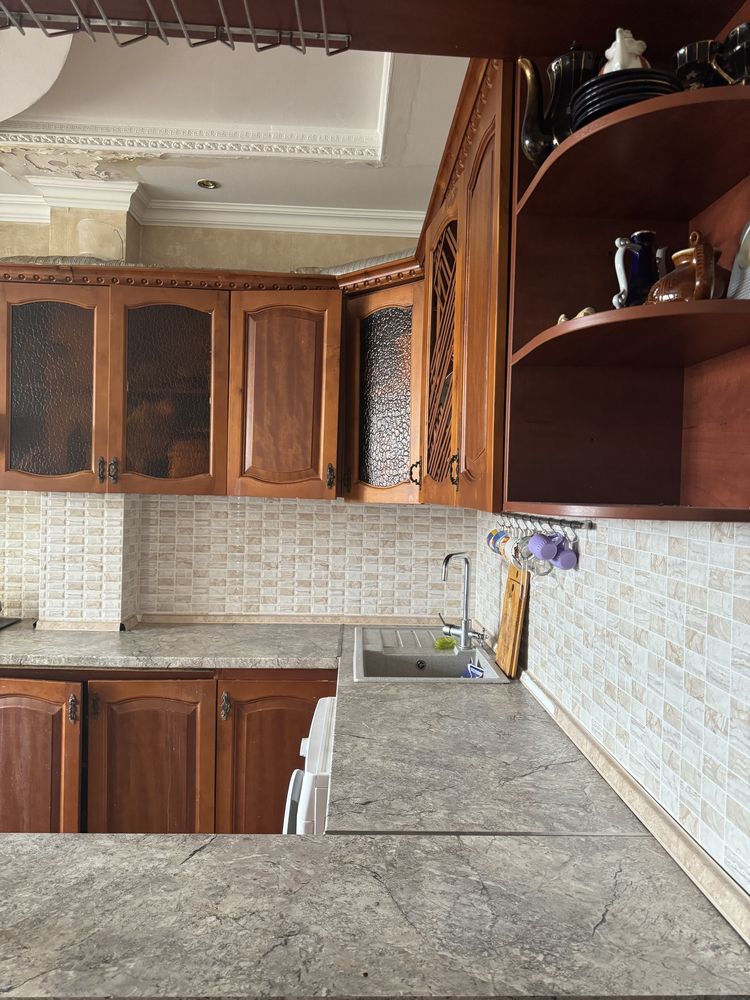 Кухня фасады из дерева