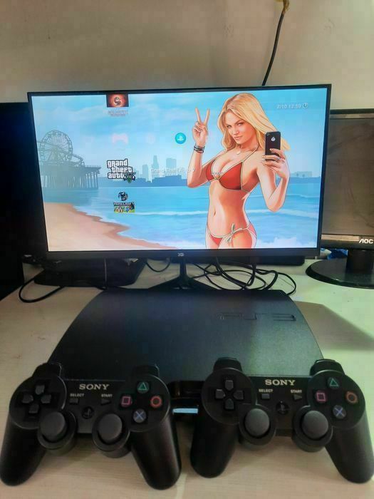 Playstation 3, 25 игры, 2 джойстик, Прошитый