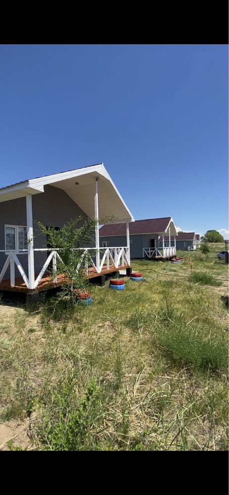 Домики в  аренду самарка песчанка сарыбел.