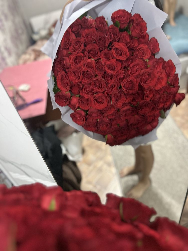 Продам 101розу свежие