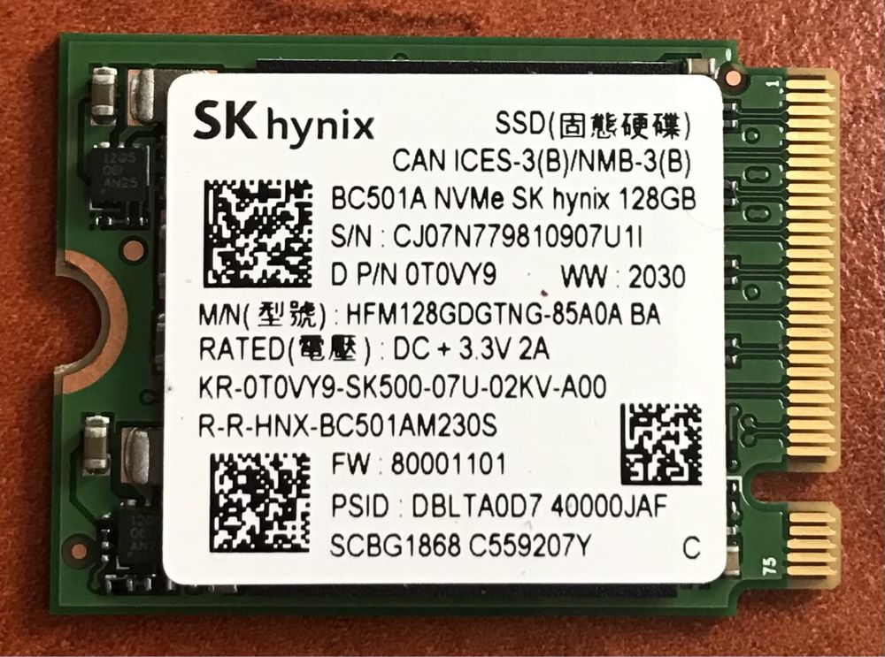 Продам жесткий диск ssd для ноутбуков модель sk hynix 128gb
